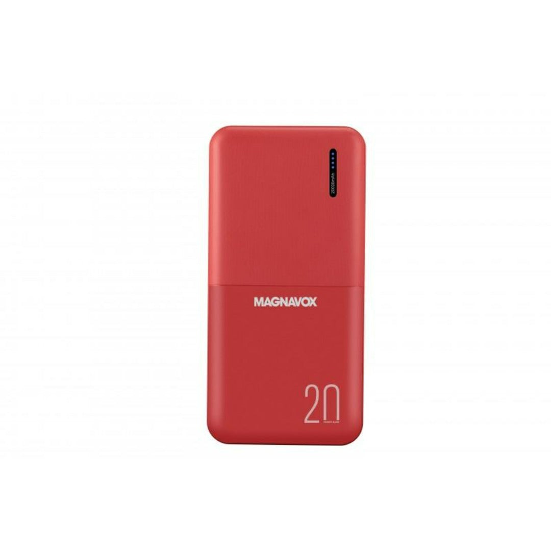 Cargador Portatil PowerBank 20,000 mAh, Rojo