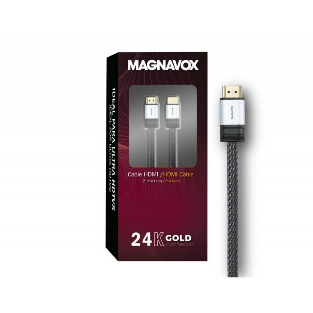 Cable Hdmi Largo Maximo Cable HDMI GOLD 4K, Mts De Largo, Plateado