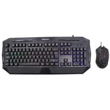 Combo de Teclado para Gaming con Mouse (cable)