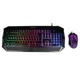 Combo de Teclado para Gaming con Mouse (cable)