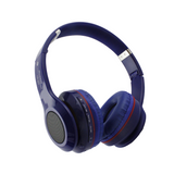 Audífonos GLOW Inalámbricos Azul. Sonido estéreo premium. Micrófono incorporado y botón de respuesta, Bluetooth 5.0(JL). Teclas de acceso directo. Diseño compacto y plegable. Cómoda diadema acolchada y almohadillas suaves para los oídos. Parlante de rango dinamico de 40mm. Bateria de 200 mah 140 hrs reposo, 4 hrs uso.