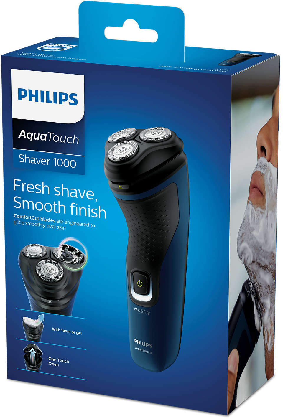 Afeitadora Eléctrica Philips AquaTouch 1000