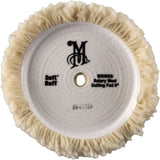 Almohadilla Soft Buff de Lana Giratoria de 8" con 4 capas