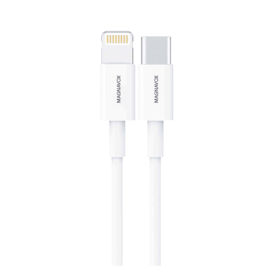 APPLE Cable USB-C a Lightning, para iPhone, iPad o iPod, 1 metro, Blanco