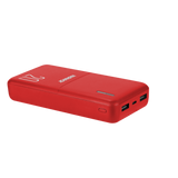 Cargador Portatil PowerBank 20,000 mAh, Rojo
